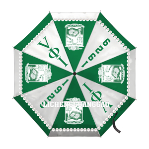 Paraguas Plegable Personalizado con Diseño de Letras de Sorority <span class=keywords><strong>Jack</strong></span> and Jill, con Perlas, Mango Corto, Automático, para Exteriores, Protección Solar - Product Image 5
