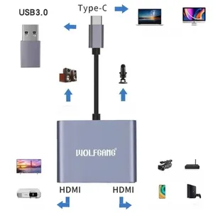 WOLFGANG WVD01 Nuova Scheda di Acquisizione Audio Video USB3.0 OTP per Type-C, per Giochi HD, Streaming Live e Conferenze - Product Image 2