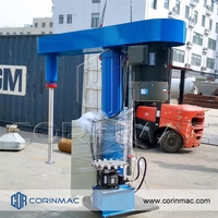 Machine de dispersion de peinture automatique haute vitesse CORINMAC en acier inoxydable, économe en énergie, pour produits chimiques et plastiques