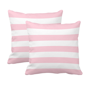Nouvelle conception 2026 – Housse de coussin personnalisée en velours doux, style moderne et simple, à rayures colorées, pour la décoration intérieure - Product Image 3