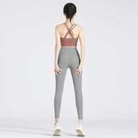Vêtements de sport à séchage rapide, respirants, extensibles, anti-transpiration, taille haute, effet sculptant, en stock