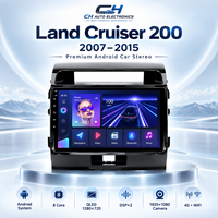 Lecteur DVD de voiture pour Toyota Land Cruiser 200 2007-2015, autoradio Android 10,2 pouces, 4G, DVD, vidéo, DSP, FM, BT, AM, RDS, SWC
