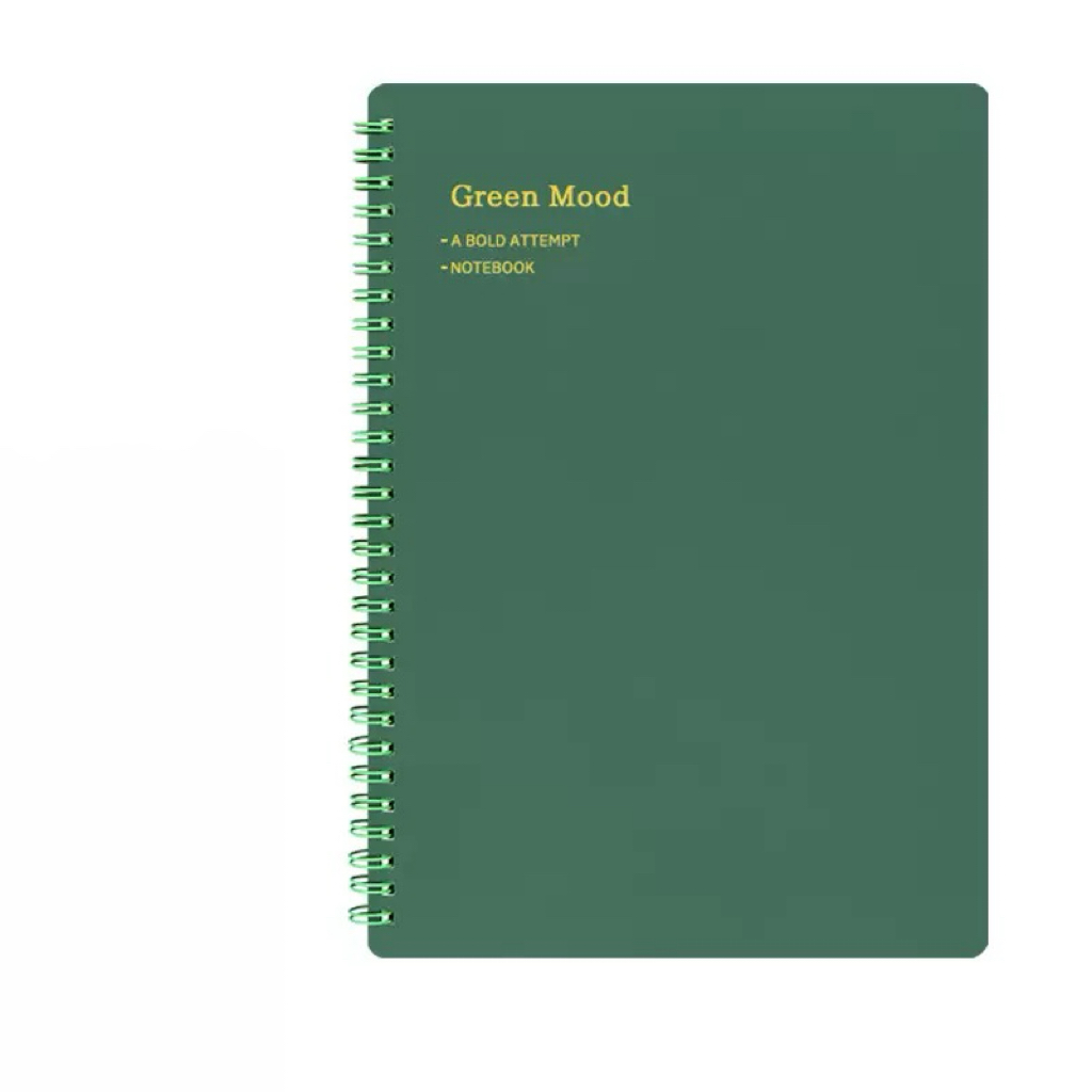 Papier ligné vert