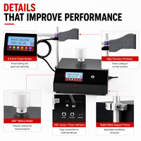 Imprimante jet d'encre rotative automatique 360 degrés pour le codage par lots de bouteilles, machine d'impression de codes QR et de dates d'expiration pour les cosmétiques