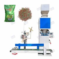 Machine d'emballage pour aliments pour animaux (volailles, bétail, poissons, chiens, chats) en granulés de 10 kg, 20 kg, 25 kg, 50 kg