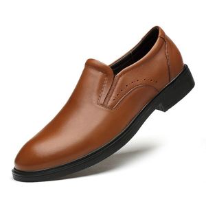 Chaussures Oxford pour hommes de haute qualité, fabriquées à la main, pour mariage d'été, bout carré, à lacets, légères, respirantes, antidérapantes - Product Image 5