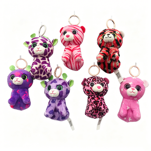 Customized 3D Cartoon <b>Bear</b> Plush Pillow Soft Toys Multicolor <b>Cute</b> Animal Embossed Stress Relief for Kids Collectors - Product Image 3