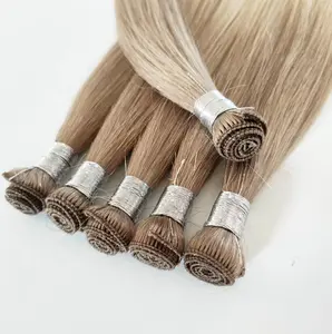 Top Quality Highlight Hand Tied Weft Hair Extensions Thick At The End New Arrival Raw Human Hair