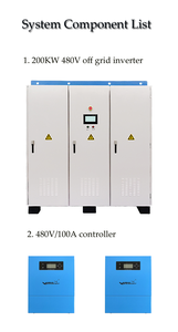 Système solaire hors réseau Vmaxpower 100 kW, 200 kW pour centrale électrique de 10 MW avec câble électrique - Product Image 1