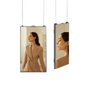 Pantalla LCD Digital Colgante <span class=keywords><strong>de</strong></span> Techo <span class=keywords><strong>de</strong></span> Alto Brillo, Pantalla Táctil para Interiores, Animación, OEM Disponible, Tienda Minorista 1 - Product Image 6