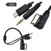 Câble USB A femelle Audi Music Interface AMI MMI AUX Offre Spéciale d'usine pour voiture Audi