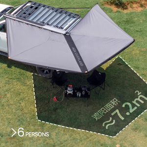 Tenda da Tetto ADA OVERLAND 4x4 con Veranda a 270 Gradi, 2m 2.5m, Autoportante per SUV e Campeggio - Product Image 2