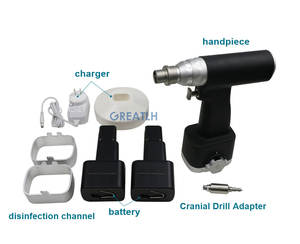 مجموعة أدوات حفر العظام عالية الجودة، مثقاب كهربائي للجمجمة - Product Image 2