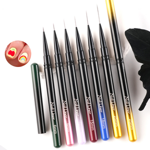 <span class=keywords><strong>Crayon</strong></span> <span class=keywords><strong>de</strong></span> fil d'ongle <span class=keywords><strong>de</strong></span> poignée en métal <span class=keywords><strong>de</strong></span> haute qualité 6/9/12/15/18/25mm Logo personnalisé stylo <span class=keywords><strong>de</strong></span> <span class=keywords><strong>dessin</strong></span> <span class=keywords><strong>de</strong></span> brosse <span class=keywords><strong>de</strong></span> revêtement d'ongle en gros en vrac - Product Image 1