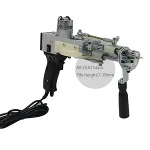 Stokta ayarlanabilir kesim kazık tabancası tafting halı için elektrikli el yapımı tafting tabancası