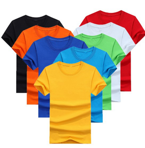 Wholesale Promotional Advertising Election t Shirt Custom logo Tshirt Men Basic Plain Short Sleeve Blank T-shirt