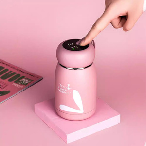 Botella Térmica Inteligente de Silicona sin BPA para Niños, Taza Antiderrames, Linda Botella de Acero Inoxidable Aislada con Estampado, para Regalo Promocional - Product Image 3