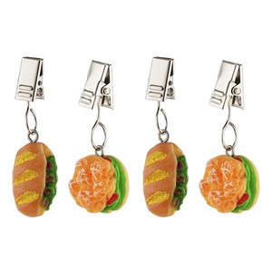 Clip Decorativo Personalizado con Logotipo, Estilo Occidental Simple, para Mesa de Hot Dogs, con Peso Fijo - Product Image 1