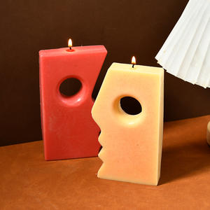 Diy goutte colle moule moderne <span class=keywords><strong>dessin</strong></span> photo baiser visage silicone moule plâtre aromathérapie <span class=keywords><strong>bougie</strong></span> décoration - Product Image 5