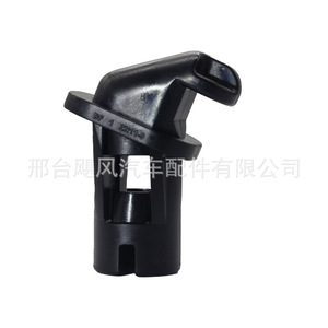Mitsubishi Hood Support Rod <b>Bracket</b> 38.3mm Black <b>Plastic</b> For Repair And Replacement - Product Image 3