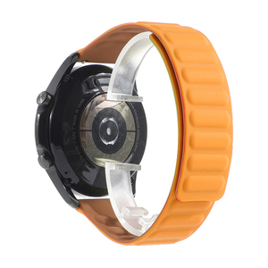 Correa magnética de silicona para Samsung para Galaxy Watch Band 40/44/6/43/47 BANDA DE REPUESTO transpirable para <span class=keywords><strong>Amazfit</strong></span> Bip <span class=keywords><strong>GTR</strong></span> 20mm 22 - Product Image 6
