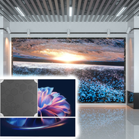 Pantalla LED a Todo Color P1.53 P2.5 P3.91, Pantalla LED Inteligente de Instalación Fija para Publicidad en Centros Comerciales