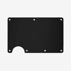 Fábrica por encargo CNC mecanizado de fibra de carbono anodizado aluminio Metal frontal trasero <span class=keywords><strong>Ridge</strong></span> <span class=keywords><strong>Wallet</strong></span> - Product Image 3
