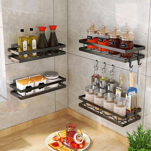 Organizador de Especias Colgante de Acero Inoxidable Personalizado, Estante para Especias de Pared, Organizador de Especias Montado en la Pared - Product Image 1