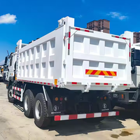 Camion benne diesel neuf Shaman 6x4 Howo 380 CV Capacité 31-40T Moteur Weichai Boîte de vitesses FAST