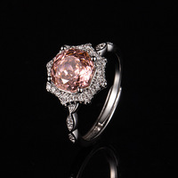 Ensemble de bagues octogonales de luxe légères fabriquées en usine, en soie Paparazzi, coupe Millenium, en laiton écologique, avec pierre à haute teneur en carbone, bague ouverte