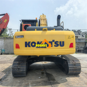 Excavatrice sur chenilles Komatsu PC240 d'occasion, 22 tonnes, moteur Cummins, faible nombre d'heures de fonctionnement, avec boîte de vitesses et pompe hydraulique pour la construction - Product Image 1