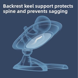 Silla Mecedora Eléctrica para Bebés al por Mayor con Música Remota, Cuna de Balanceo Automática Relajante, Hamaca Plegable para Recién Nacidos de 0 a 24 Meses - Product Image 2