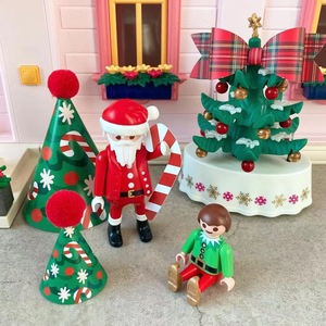 ของตกแต่งเค้กคริสต์มาสรูปหมีอะคริลิค น้ำผึ้งและรสหวาน ของตกแต่งเค้กสุขสันต์วันคริสต์มาส อุปกรณ์จัดงานปาร์ตี้วันหยุด - Product Image 4