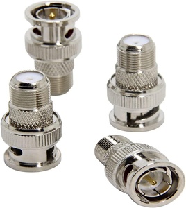 Coax Cable Adapter RG59 RG6 <strong>RG11</strong> F-Connector Straight <strong>BNC</strong> Male to F Female for CCTV Video RF Type - Product Image 4