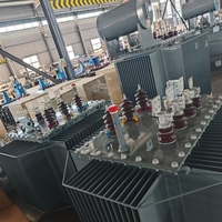 Transformateur de puissance EI 11 kV de haute qualité, transformateur TBEA triphasé amorphe à bain d'huile 35 kV haute tension 400 kVA, puissance de sortie 100 kVA-630 kVA
