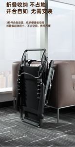 Lichtgewicht Chaise Pliante Camping Met Verstelbare Rugleuning Modern Office Dutje Lounge Opvouwbaar Kampeerbed Met Oogmasker - Product Image 2