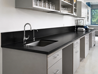 Plan de travail de laboratoire en résine époxy Durcon, mobilier de laboratoire résistant aux produits chimiques, table de laboratoire en résine époxy