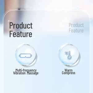 Oem thông minh không dây mệt mỏi cứu trợ âm nhạc Mặt nạ chăm sóc mắt có thể gập lại túi khí nén rung mắt Massager thiết bị - Product Image 2