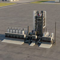 Centrale d'asphalpage intégrée NFLG de haute qualité avec pompe, capacité nominale de 160-400 T/H pour la production d'émulsion bitumineuse