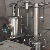 Multifunctionele vacuüm-schrapers concentrator voor fruitjam- en pureeproductie, roestvrij staal 316L, hoog rendement verdamper
