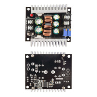 Módulo Convertidor Reductor de Voltaje DC-DC 300W 20A con Corriente Constante Ajustable, Placa de Alimentación 6-40V con Protección Contra Cortocircuitos F885