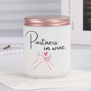 Candele Profumate in Cera di Soia Senza Fumo con Fragranza a Lunga Durata. Candele Profumate in Barattolo di Vetro, Ogni Barattolo Contiene una Fragranza Diversa - Product Image 5