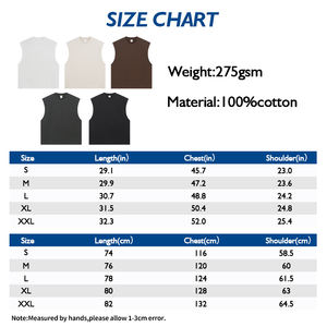 2025 verano desgastado algodón sin mangas Unisex recorte camiseta sin mangas Streetwear para europeos y americanos - Product Image 3