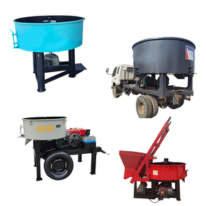 Nhà Máy Giá dọc Pan loại nguyên liệu nhựa chất liệu Mixer bê tông Pan Mixer lớn nhất - Product Image 6