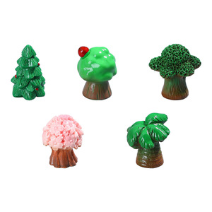 Árboles en Miniatura Lanshuo para Decoración de Jardín, Pintados, para Interiores y Exteriores, Adornos de Escritorio DIY - Product Image 5