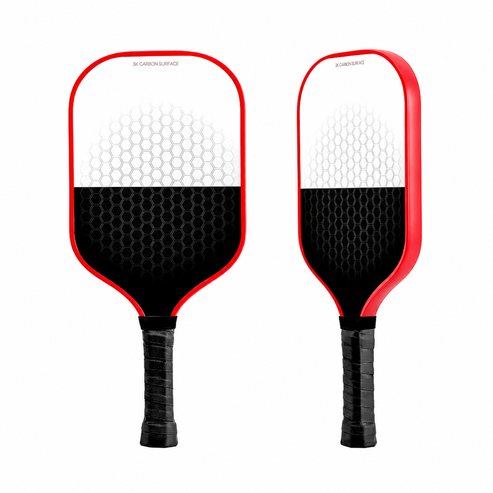 Key Core Paddle Custom Pickleball Paddle 3K Carbon Fiber Honeycomb Core 16mm 419x190mm ...