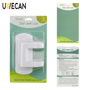 ตัวล็อคประตูพลาสติก2แพ็คป้องกันเด็กวัยหัดเดินจากการเปิดประตู - Product Image 4