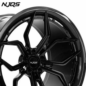 ล้อฟอร์จ NJQS แบบ 2 ชิ้น สำหรับรถยนต์นั่งส่วนบุคคล คาร์บอนไฟเบอร์เต็มวง สำหรับรถเมอร์เซเดส ขนาด 5x114.3 5x120 5x130 18 19 20 21 22 นิ้ว - Product Image 5
