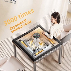 Quepai New-model Fully Automatic Mahjong Machine 2026 Home-use Rotary-wing Table-<b>top</b> Dual-purpose Table Straight-mouth Silent Fu - Product Image 2