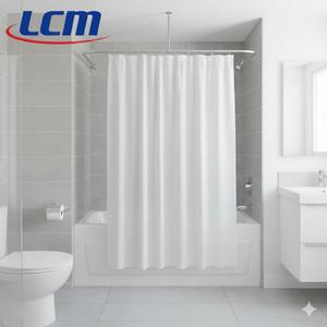 Excelente Barra de Ducha Curva de Diseño Clásico LCM, Anti-Doblez, de Acero Inoxidable en Forma de D, 54 Pulgadas de Longitud, Venta al Por Mayor - Product Image 3